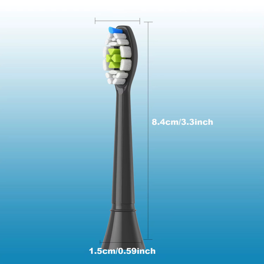 Philips Ersatzbürstenköpfe, weiß, Unisex - Bild 2