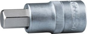 KS Tools Bit-Stecknuss Innensechskant kurz 24 mm silber - Bild 1