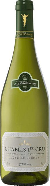 La Chablisienne Chablis Premier Cru Côte de Lechet 2020 Chardonnay Weißwein, 0,75 l - Bild 1