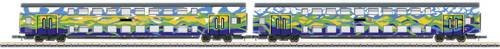 Märklin Touristik DB AG Doppelstockwagen-Set Spur Z - Bild 1