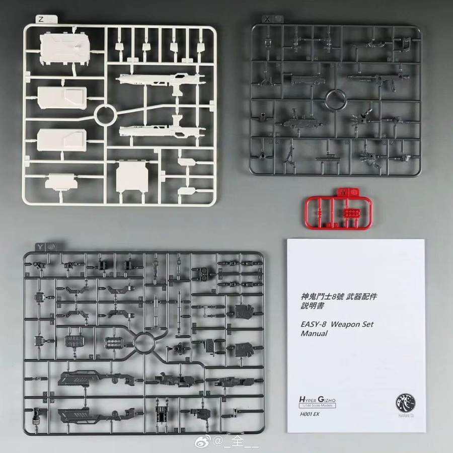 KurofuneCo EZ8 HG 1/144 RX-79 EASY-8 HCS Ghost Fighter Nr. 8, Modellbausatz - Bild 5