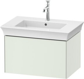 Duravit Waschtischunterschrank ohne Aufsatz White Tulip, Weiß Seidenmatt, B/T/H: 68,4 x 45,8 x 41 cm - Bild 1