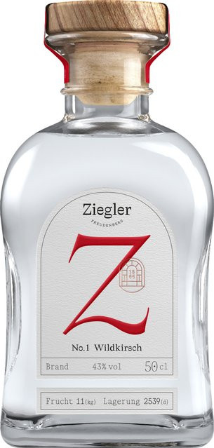 Ziegler No. 1 Wildkirsche Brand 0,5 l - Bild 1