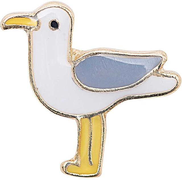 Rico Design Pin Möwe, 20x20mm, Unisex - Bild 1