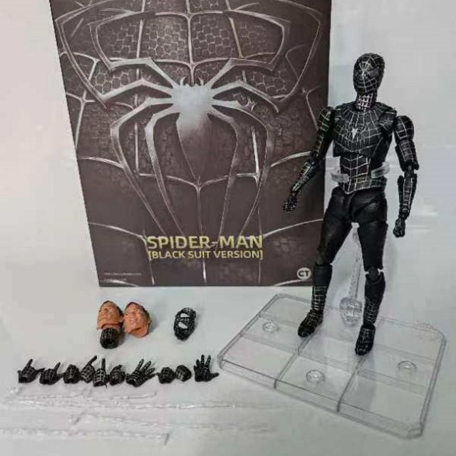 Bandai Marvel Spider-Man 3 Actionfigur, 14cm, Einzelfigur - Bild 1