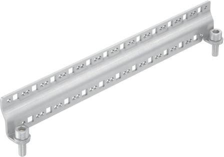 Harting Schirmbügel horizontal aus Edelstahl in Silber E 09401249951 - Bild 1