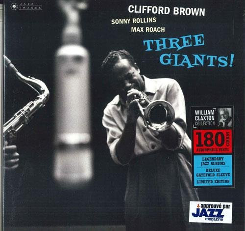 LP-Schallplatte Three Giants! mit Clifford Brown, Sonny Rollins und Max Roach – Jazz-Bilder (2018) - Bild 1