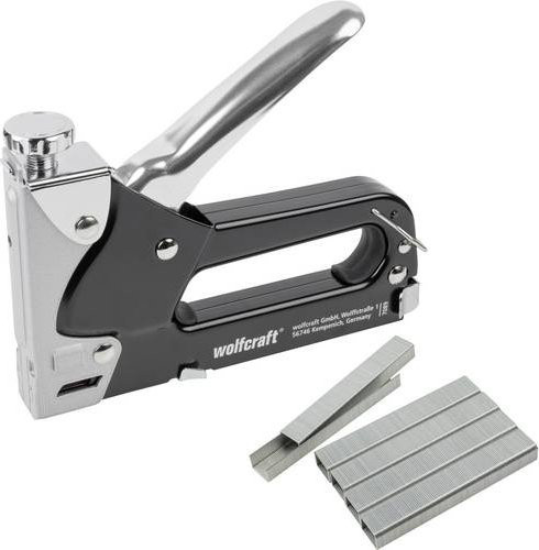 Wolfcraft Handtacker-Set in Silber mit 1001-teiligem Zubehör - Bild 1