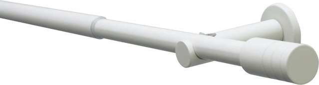 Gardinia Gardinenstangen-Set Elba aus Metall in Ivory, Durchmesser: 16/19 mm, Breite: 190 cm bis 340 cm - Bild 1