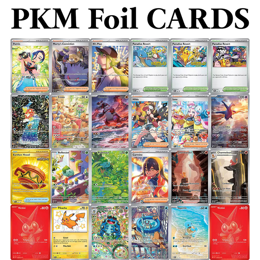 Keeppley Scarlet&Violet Holografische Seltene Proxy-Spielkarten, Set / Bundle - Bild 2