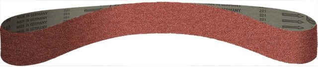 Klingspor Schleifband CS310XF für Metall, Korn 80, Braun, 25 Stück, B: 20 mm, L: 520 mm - Bild 1