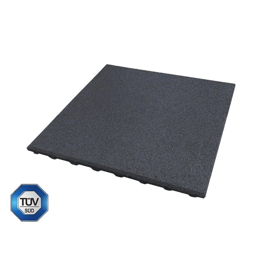 HPFloor Fallschutzmatte Anthrazit B/T: 50 x 50 cm, Höhe: 4,3 cm - Bild 2