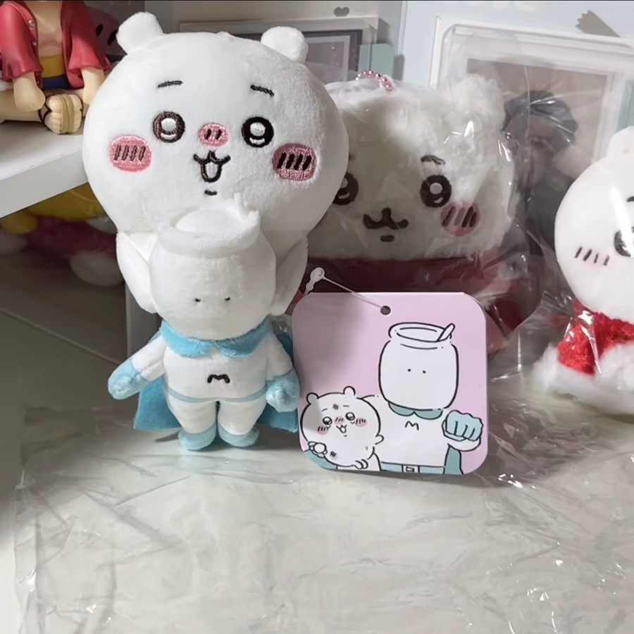 jiyi Hachiware Usagi Momonga Computerbildschirm-Anhänger Plüschtier - Bild 4