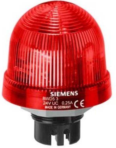 Siemens Signallampe 8WD5320-5BB Rot Durchmesser: 70 mm, Höhe: 6,6 cm - Bild 1