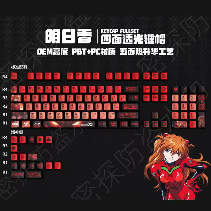 Bandai Evangelion Schlüsselkappe, Transparent, Kunststoff, Zubehör - Bild 2
