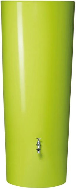 Garantia Regenwasser-Behälter 2in1 Color 350 Regentonne in Apple Green mit Zulaufdichtung und Pflanzvlies, Volumen: 350 l - Bild 1