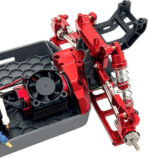 MJX Hyper GO Hintere Getriebeabdeckung, Metall, Zubehör - Bild 1