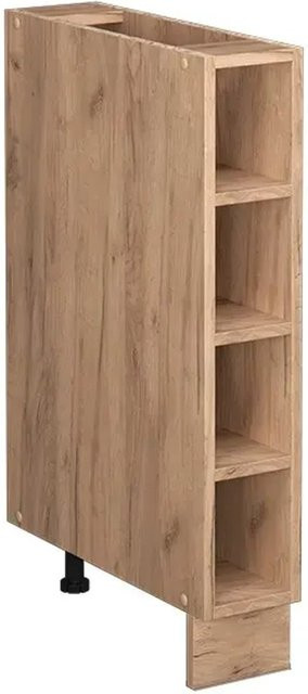 Vicco Küchenregal Fame-Line Goldkraft Eiche/Goldkraft Eiche, Tiefe: 15 cm - Bild 1