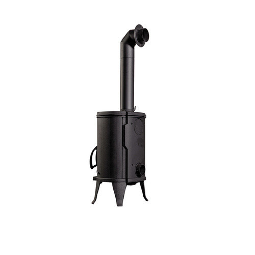 GLOBEFIRE Gussofen Sirius aus Gusseisen in Schwarz mit 7,2 kW Leistung, B/T/H: 115,0 x 80,0 x 49,1 cm - Bild 2