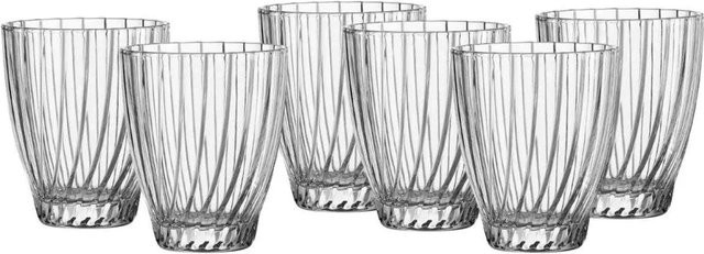 Ritzenhoff Samba Tumbler Trinkglas Set, transparent, 6er Set, 300 ml - Bild 1