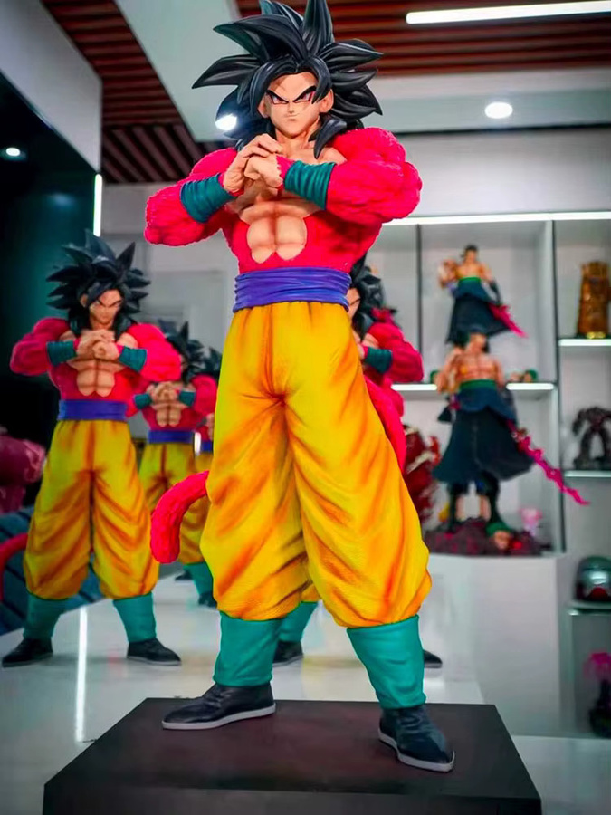 Jt Studio Dragon Ball Son Goku Ssj4, Anime Figuren, Kunststoff, Bunt - Bild 4