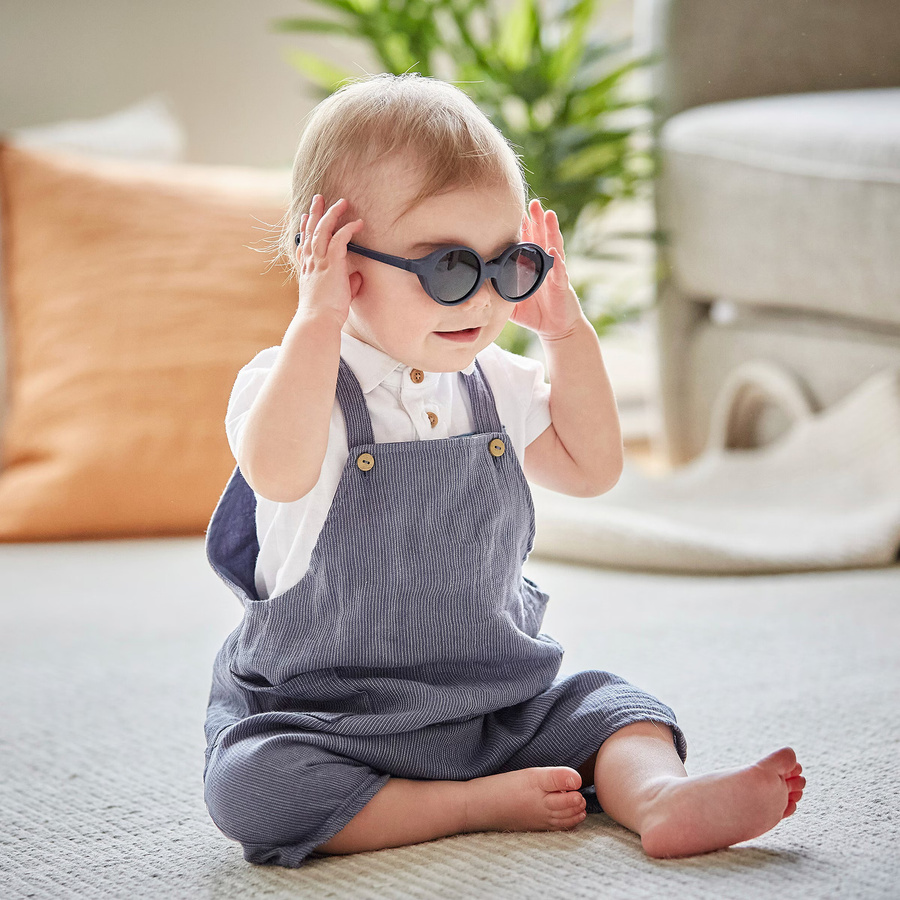 Maximo Sonnenbrille, Kids, Vollrand, Round, Plastic, Blue - Bild 2