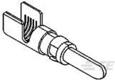 TE Connectivity 213841-5 Tape in Silber auf einer Vollrolle - Bild 1