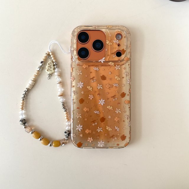 TROPLET Handyhülle mit Ahornblatt-Muster und Gradienten-Design für iPhone 17 16 15 14 13 Pro Max, Multicolour - Bild 1