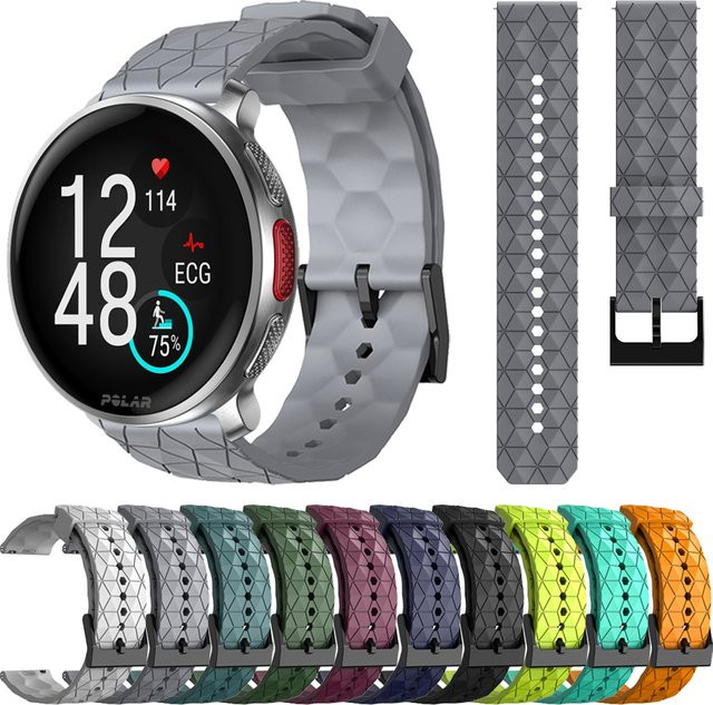 ilikon Uhrenarmband Silikon, 20 22mm, Unisex - Bild 1
