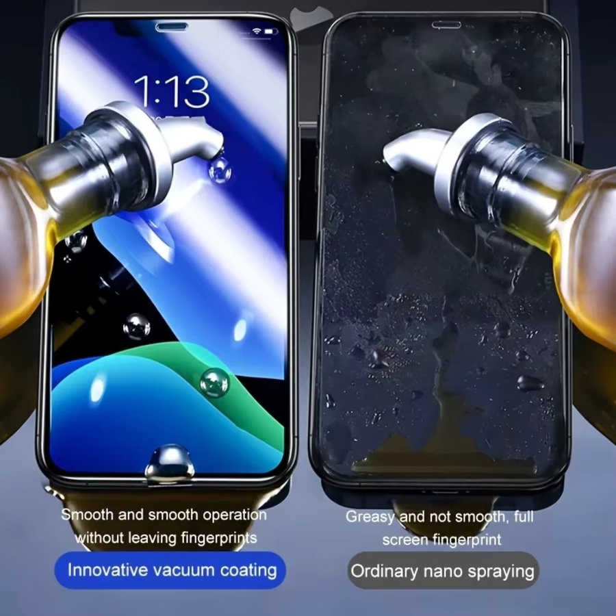 DIXSG 3er-Pack Ultra-Klares Gehärtetes Glas Displayschutzfolie für iPhone 17 16 15 14 13 12 11 Pro Max Plus XR XS, Transparent - Bild 6
