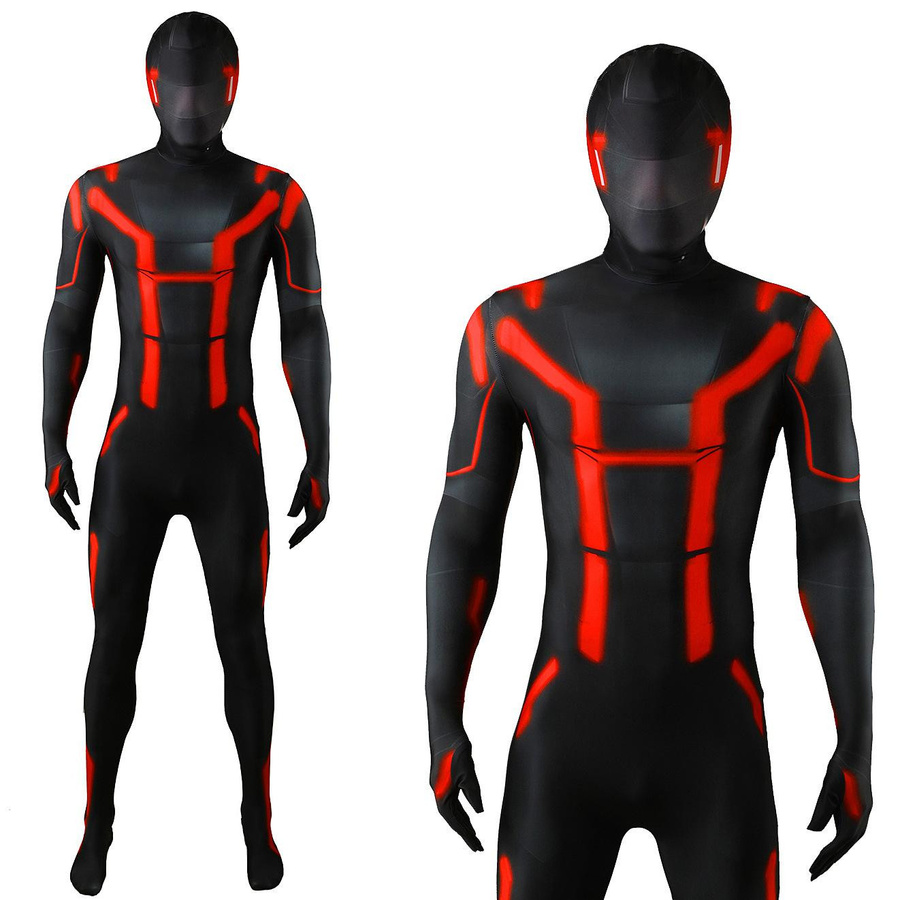 Yiran toy Tron Ares Superheld Cosplay Kostüm Overall - Bild 5