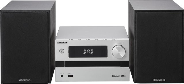 Kenwood M-720DAB Hifi-System in Silber - Bild 1
