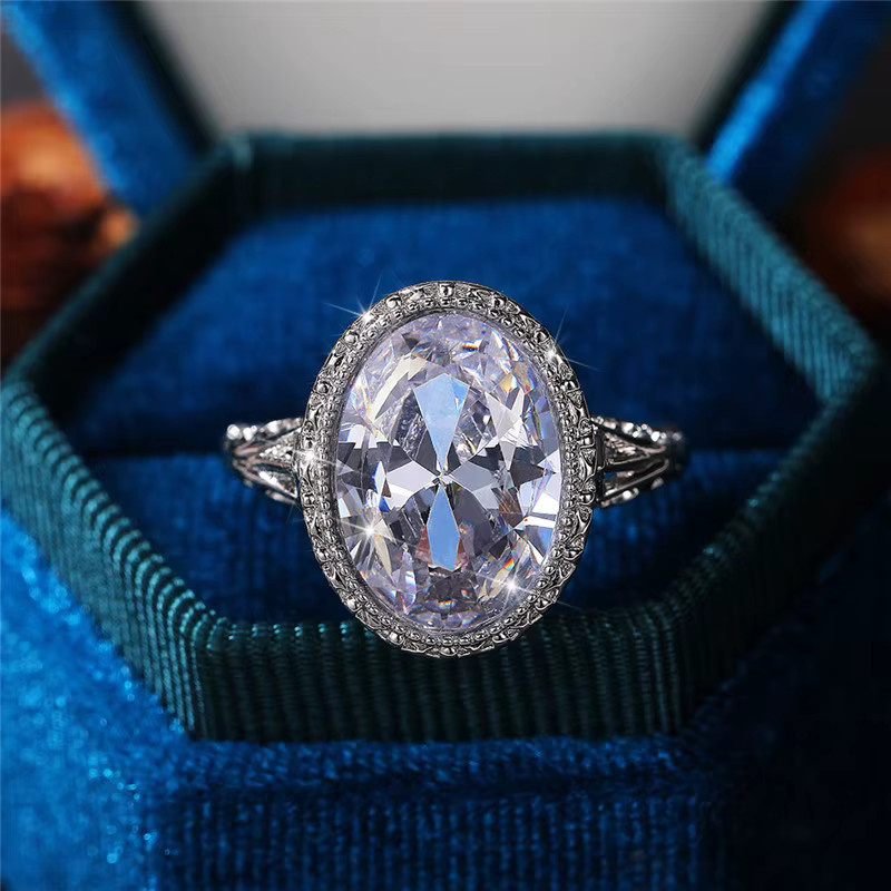Huitan Ring, Kristall, Silber, Damen - Bild 5