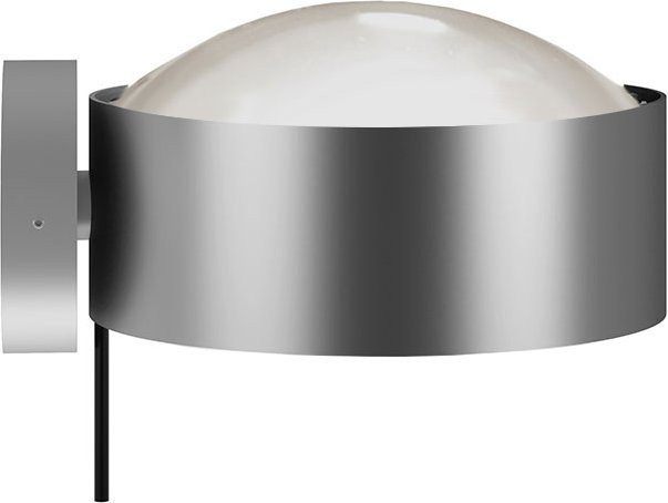 Top Light Puk! 160 Wall Avantgarde LED-Wandleuchte in Chrom matt und Glas matt mit warmweißem Licht (2700K) - Bild 1