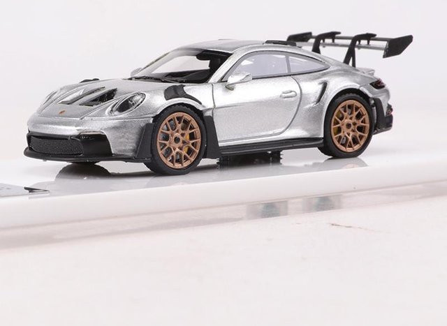 Solo 911 992 GT3 RS Harzmodellauto, 1:64, grau, ab 18 Jahre - Bild 1