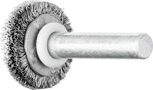 PFERD TOOLS Rundbürste RBU ungezopft aus Stahl in Silber für Metall und Lacke, Durchmesser: 20 mm, Schaft-Durchmesser: 6 mm, Draht-Durchmesser: 0,20 mm - Bild 1