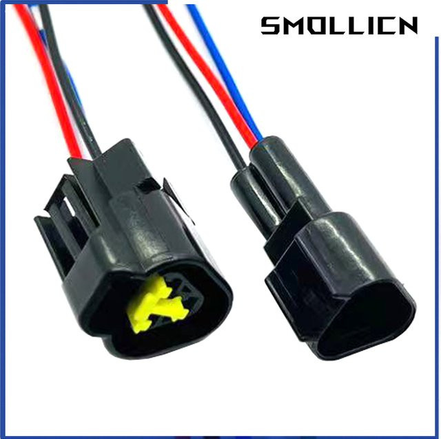 3-poliger Instrumentenstecker Gasdrehgriffstecker smollicn in Schwarz für Sur Ron Bee S X Motorrad und Keeway Cruiser Blackster (Modelle FW-C-3M-B, FW-C-3F-B) - Bild 1