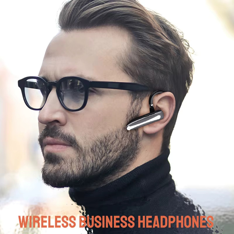 EARDECO Drahtlose Bluetooth Kopfhörer mit Mikrofon in Schwarz - Bild 4