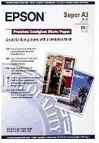 Epson Premium Semigloss Photo Paper Seidenmattfotopapier Weiss A3 plus 20 Blatt B: 32,9 cm x 48,3 cm - Bild 1