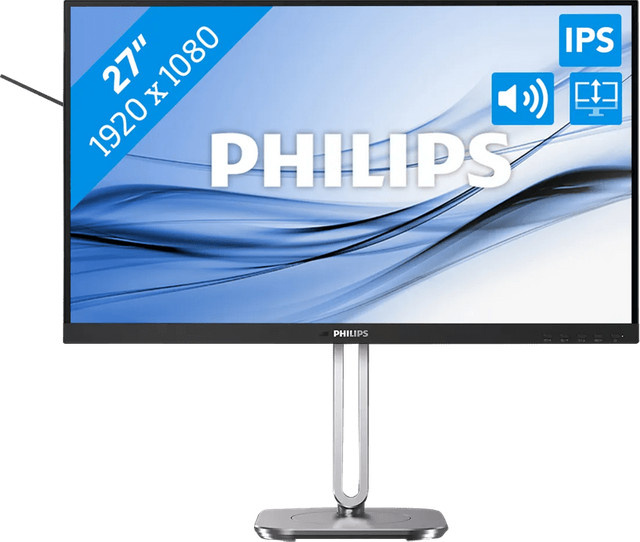 Philips 27B2G5200 LCD-Monitor 27 Zoll Full HD IPS Display Schwarz - Bild 1