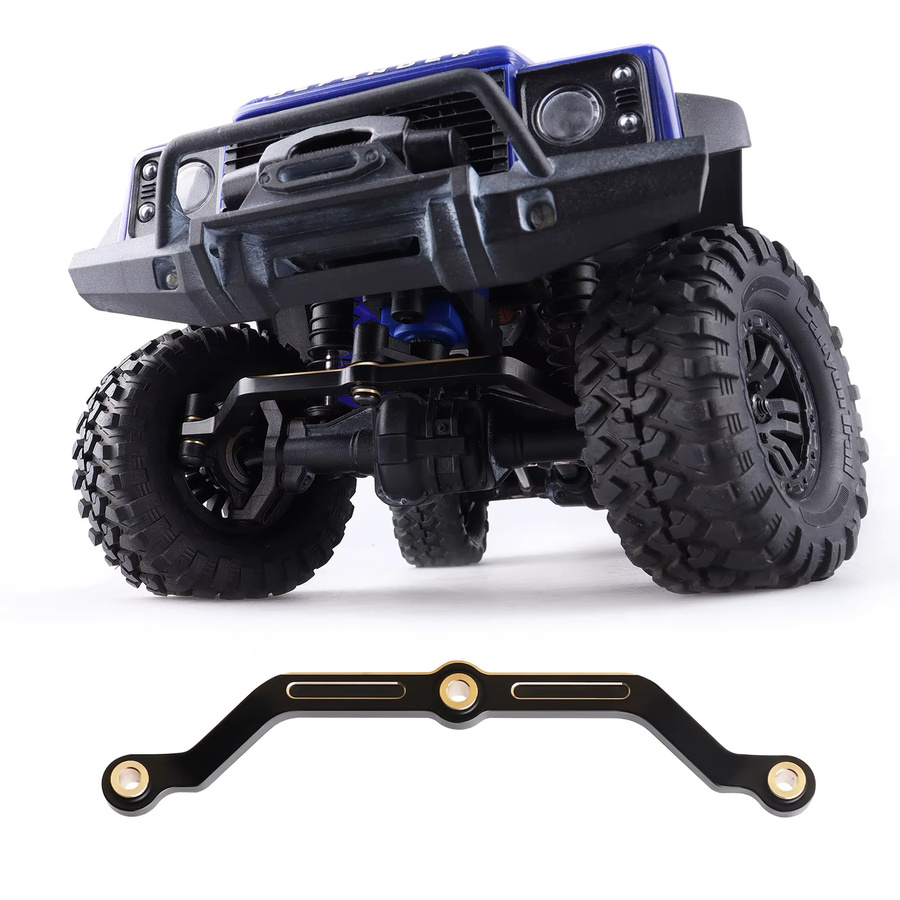 HobbyPark Messing-Lenkgestänge-Upgrade, 1/18 Scale, Schwarz, Metall - Bild 3