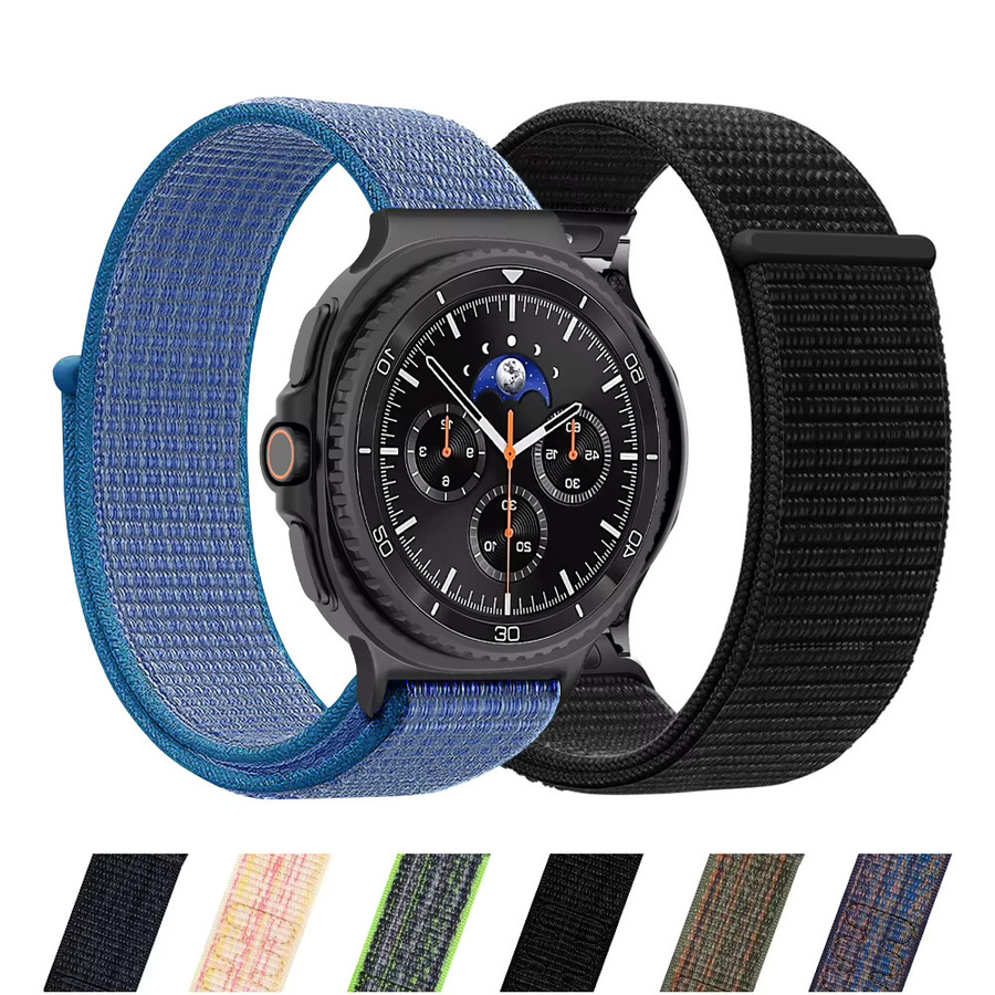 2 Stück Uhrenarmband Nylon, Samsung Galaxy Watch 8, Unisex - Bild 3