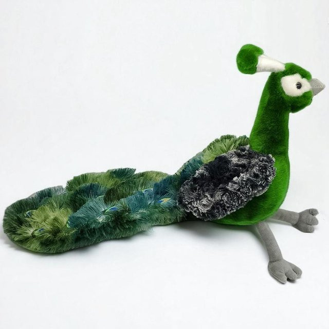 Yiran toy Pfau Plüschtier, bunt, 21/48 cm - Bild 1