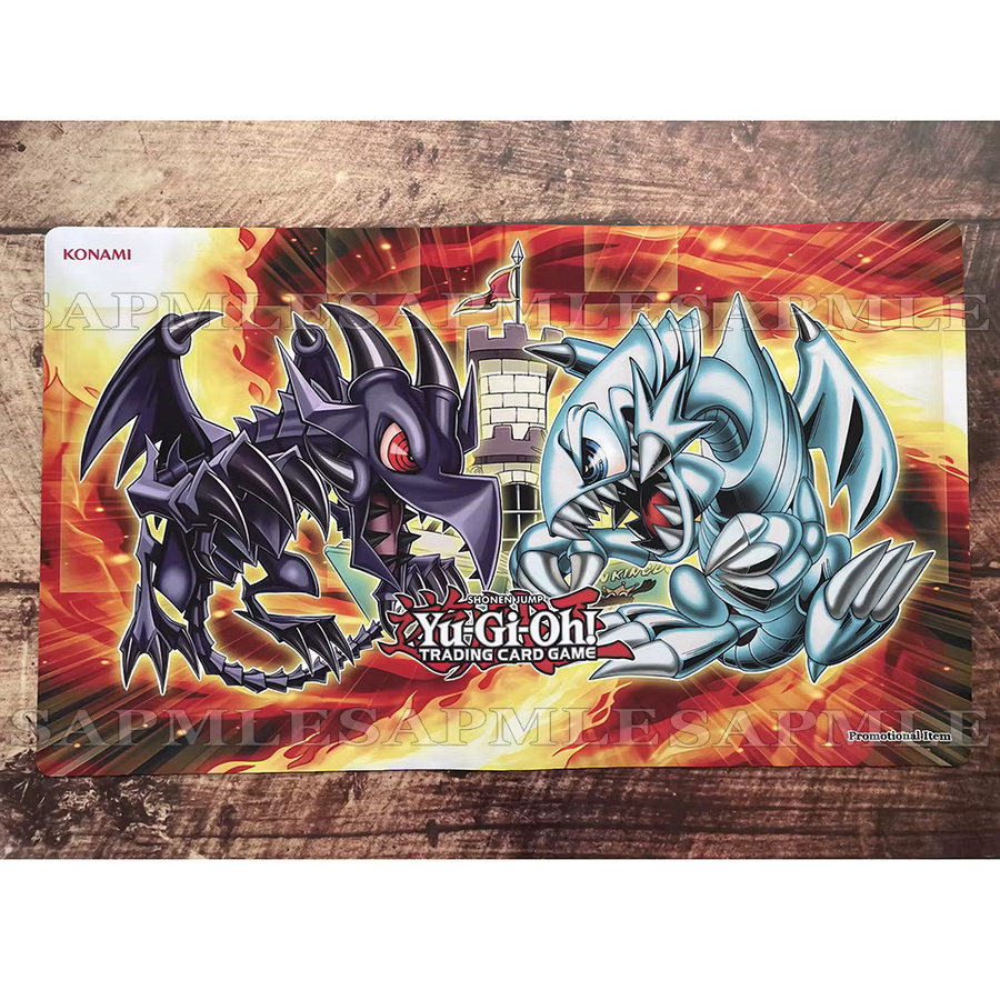 Yu-Gi-Oh Blue-Eyes White Dragon Red-Eyes Black Dragon Spielmatte - Bild 2