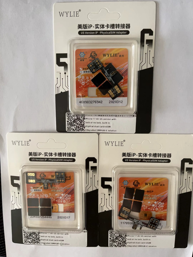 WYLIE eSIM-Konvertierungslösung für iPhone 17 Air zur Integration von MEP Single-SIM-Karten mit Super Snow IC für Reparaturzwecke - Bild 6