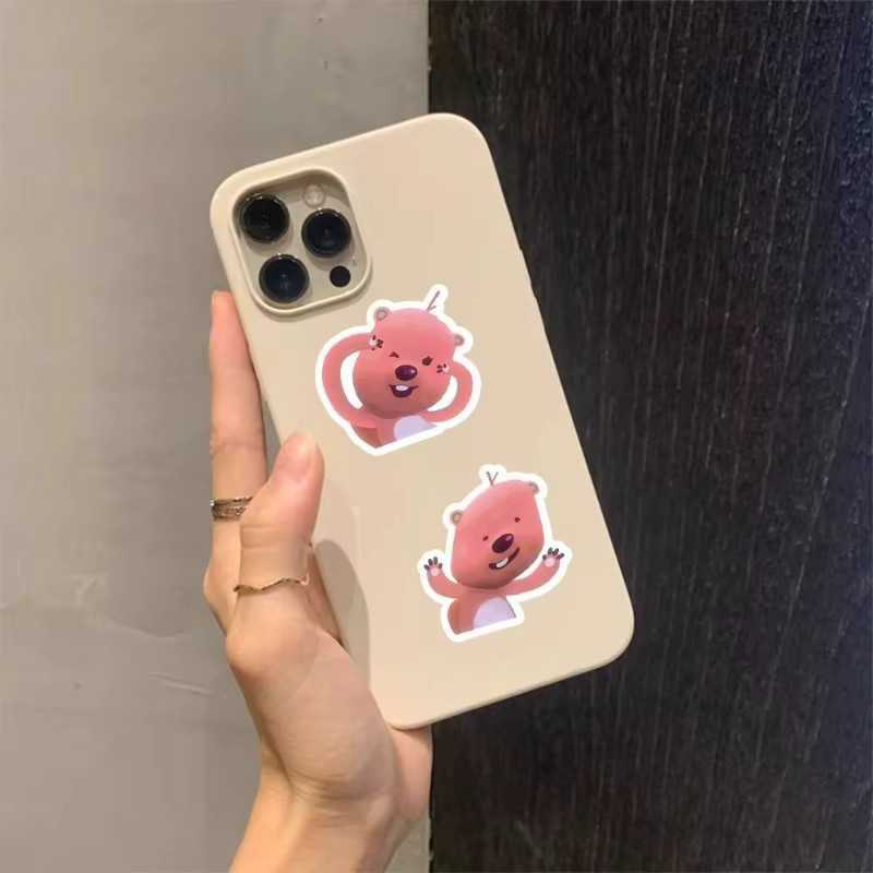 Loopy Stickers Niedliche Cartoon Little Ruby Emoji-Aufkleber in Multicolour für Handyhüllen, Wasserbecher und Notizbücher, Wasserdicht - Bild 4