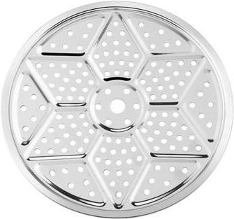 DYS Kitchen Dampfgarer aus Edelstahl mit Einmachständer, Silber, Durchmesser: 28 cm - Bild 1