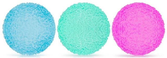 Binchi Outdoor Equipment Eisball Maltose Squishy Fidgets Spielzeug, Blau Rosa, Transparent, Langsam-zurückfedernd, Dekompression Quetschspielzeug - Bild 1
