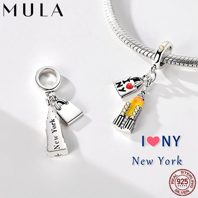 MULA Charm Empire State Building, 925 Silber, Damen - Bild 1