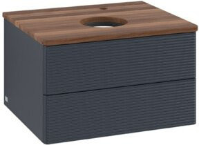 V&B Waschtischunterschrank Antao mit Frontstruktur, Breite: 60 cm, Tiefe: 36 cm, Höhe: 50 cm, lackiert - Bild 1